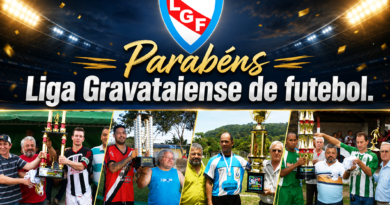 PARABÉNS LIGA GRAVATAIENSE DE FUTEBOL 68 ANOS