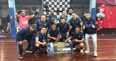 CAGE CAMPEÃ DA 2ª COPA UNIDOS 35+