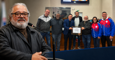 CÂMARA DE GRAVATAÍ HOMENAGEIA ELIZEU RAMOS